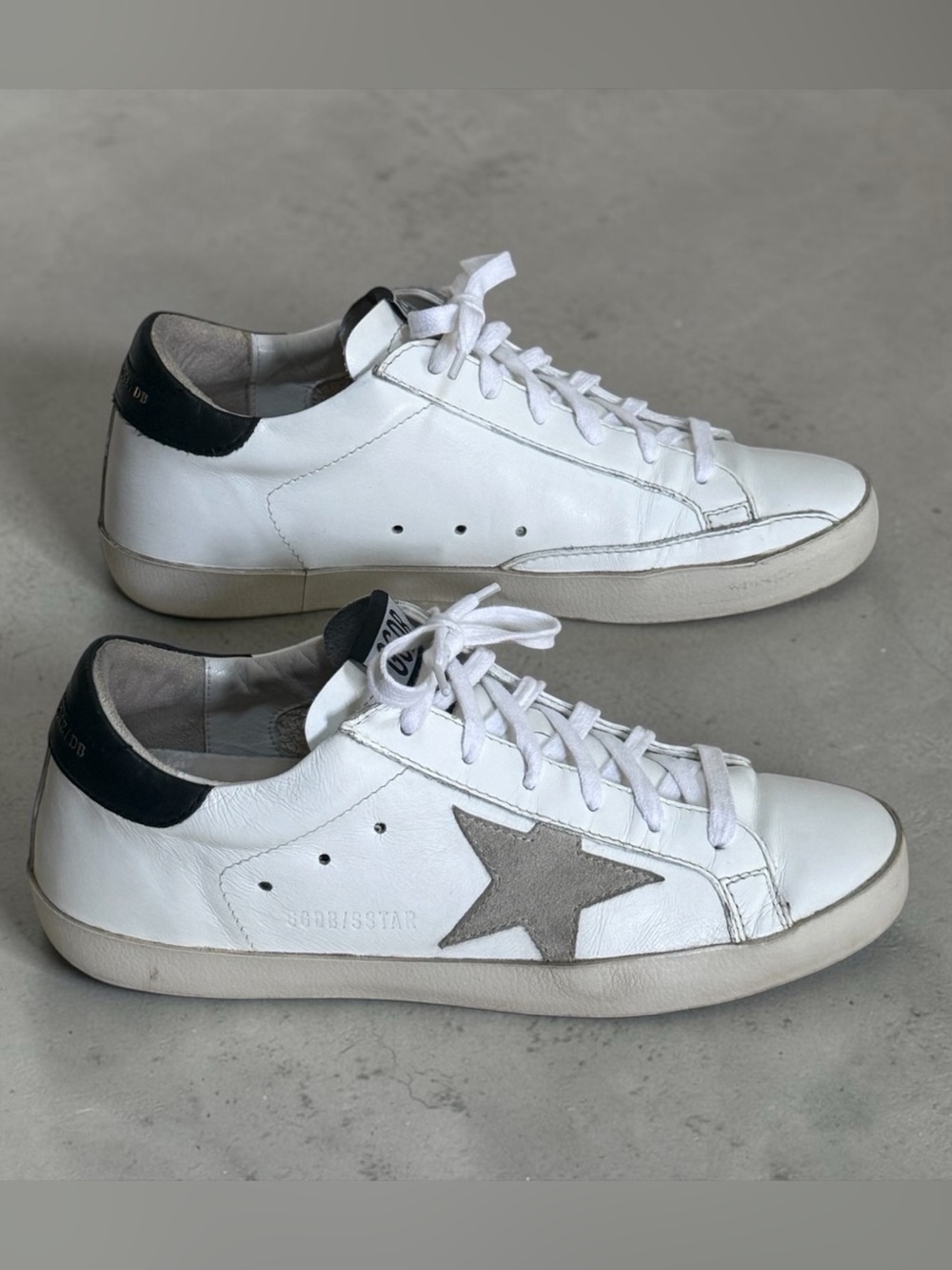 Golden Goose Women’s Superstar White Leather Sneakers! Size 38 EUR/ 8 (US) COA! - Picture 2 of 13